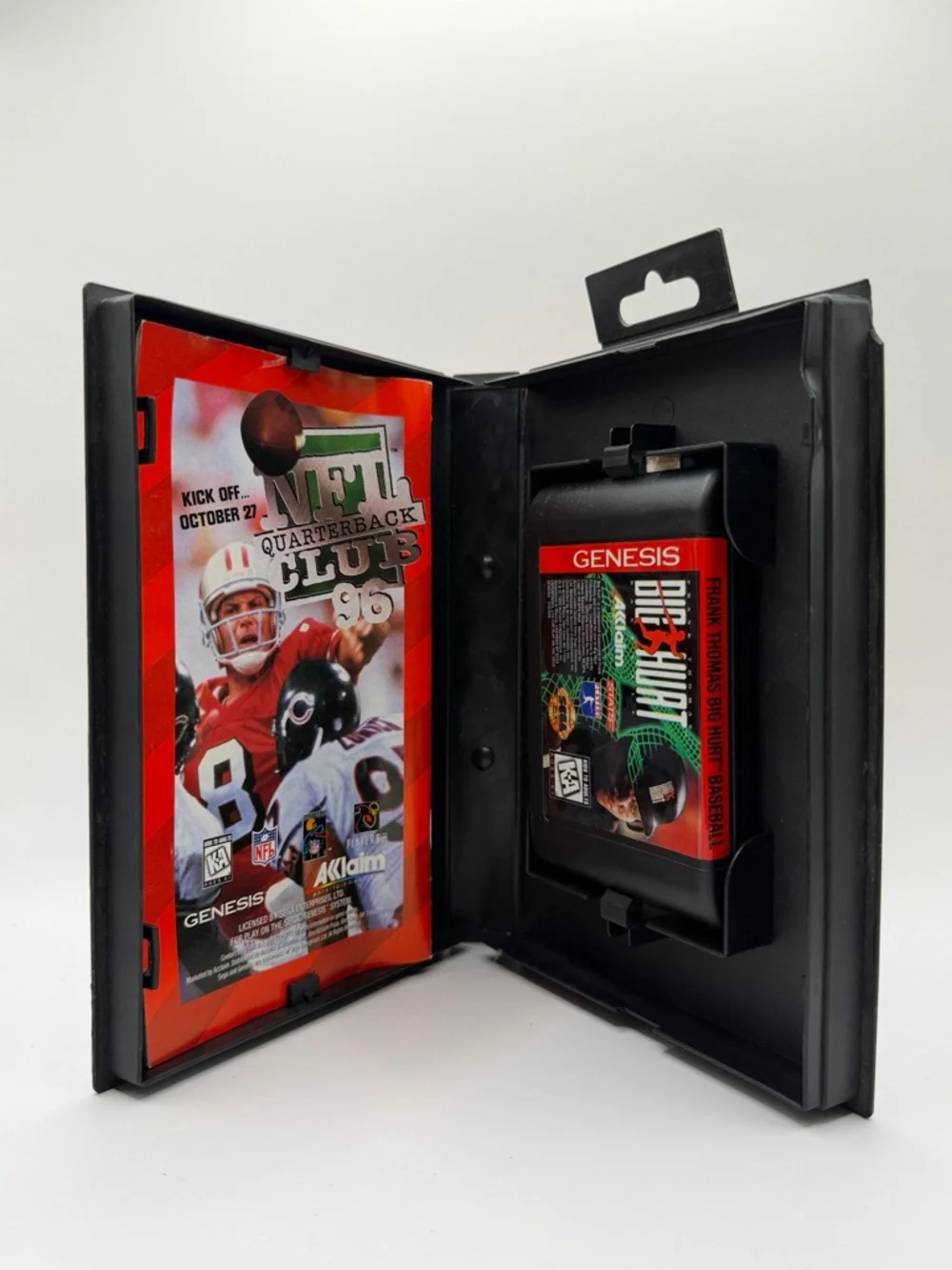 Frank‎ Thompson Big Hurt Baseball Sega Genesis Vintage Game CIB